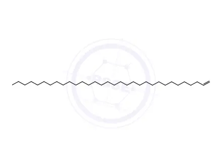 Chemical structure of dotriacontan-1-ene