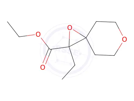 Chemical structure of Ethyl 2-ethyl-1,6-dioxaspiro[2.5]octane-2-carboxylate