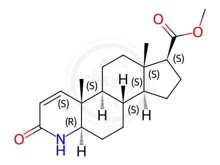 Chemical structure of Finasteride EP Impurity B