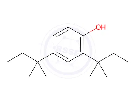 Chemical structure of 2,4-Bis(tert-pentyl)phenol