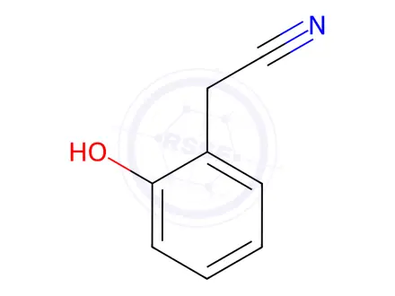 Chemical structure of (2-Hydroxyphenyl)acetonitrile