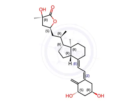 Chemical structure of Calcitriol Lactone
