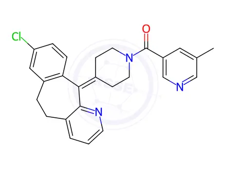 Chemical structure of Rupatadine Impurity B