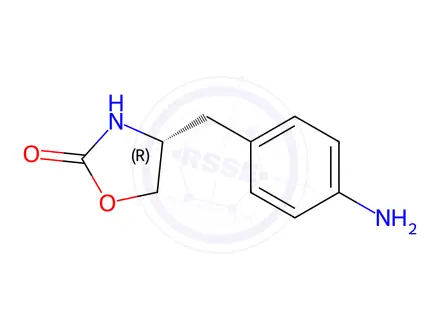 Chemical structure of Zolmitriptan EP Impurity E (R-Isomer)