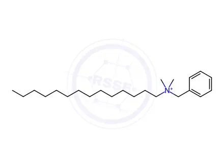 Chemical structure of Benzalkonium Chloride C14 homologue