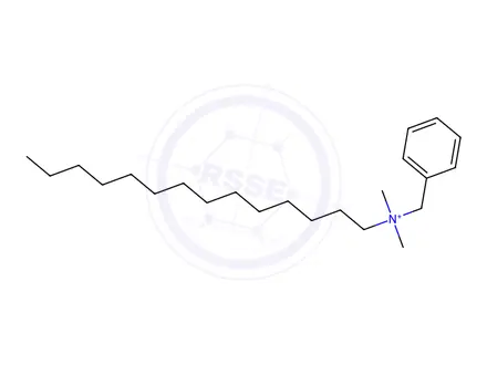 Chemical structure of Benzalkonium Chloride (C12-C18)