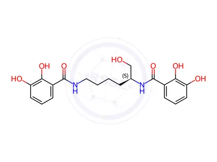 Chemical structure of Myxochelin A