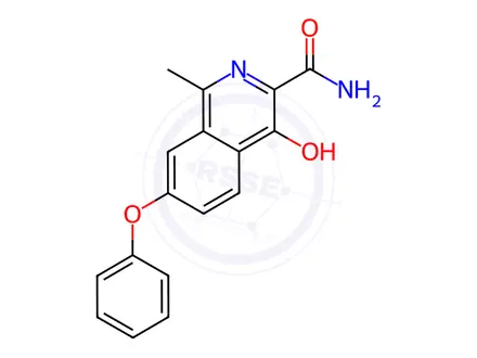 Chemical structure of Roxadustat Impurity 270