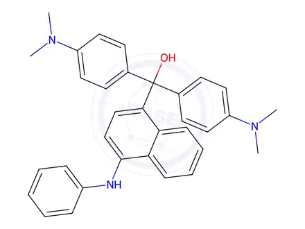 Chemical structure of SOLVENT BLUE 4