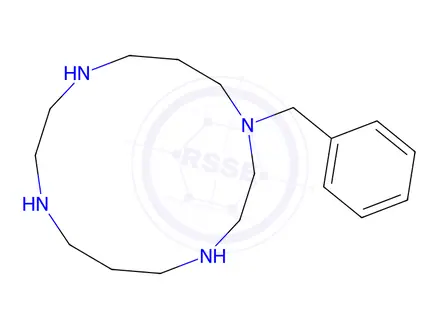 Chemical structure of 1-Benzyl-1,4,8,11-tetraazacyclotetradecane