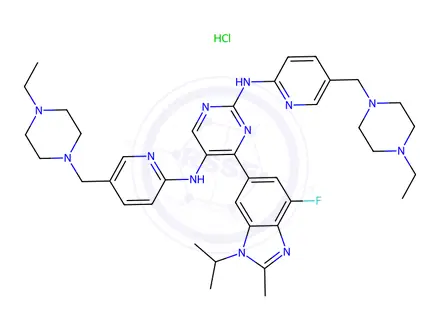 Chemical structure of Abemaciclib Impurity 47