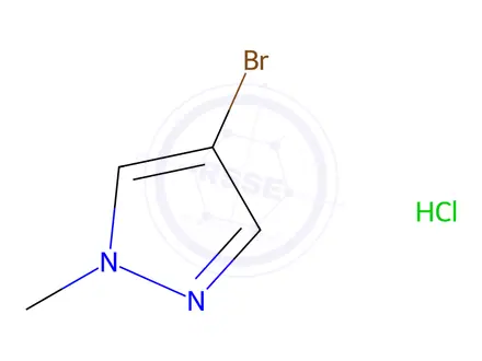 Chemical structure of 4-Bromo-1-methyl-1H-pyrazole hydrochloride