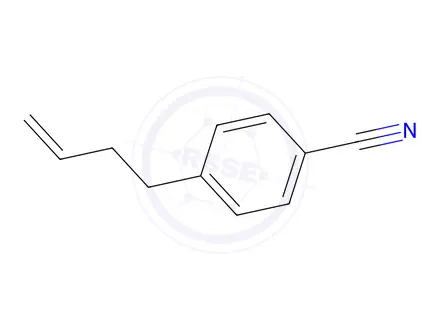 Chemical structure of 4-(4-CYANOPHENYL)-1-BUTENE