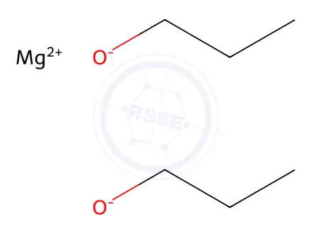 Chemical structure of MAGNESIUM N-PROPOXIDE