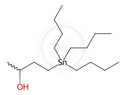 Chemical structure of 4-(Tributylstannyl)-2-butanol