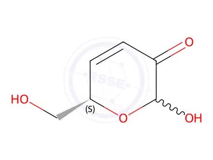 Chemical structure of 3-Deoxy-D-erythro-hex-2-enoseDISCONTINUED See: D327005