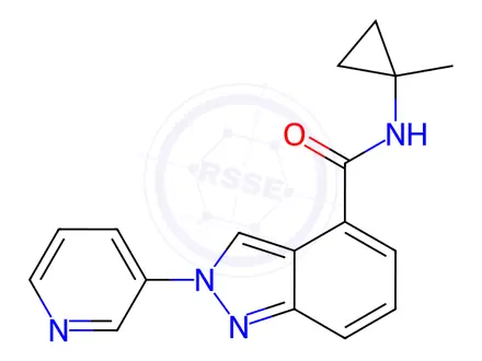 Chemical structure of Indazapyroxamet