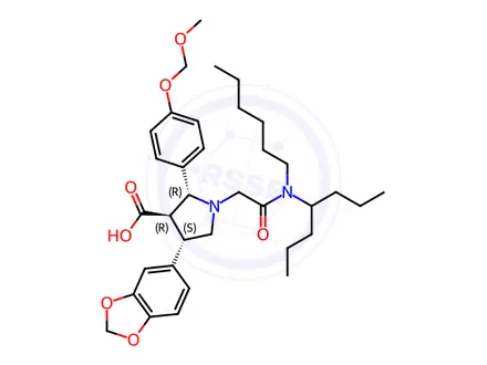 Chemical structure of Atrasentan Hydrochloride Impurity 130