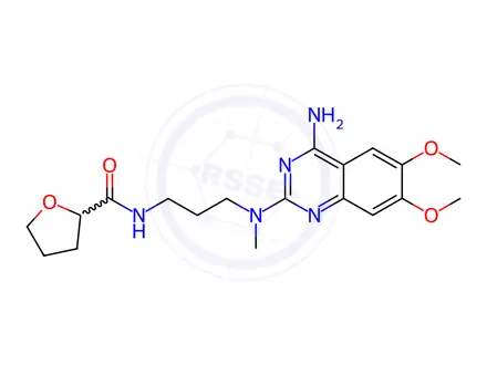 Chemical structure of Alfuzosin