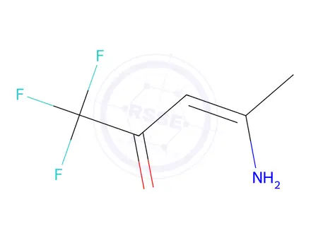 Chemical structure of 4-Amino-1,1,1-trifluoropent-3-en-2-one