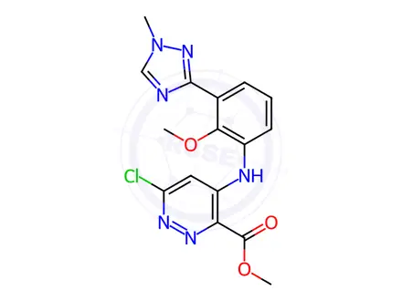Chemical structure of Deucravacitinib Impurity 45