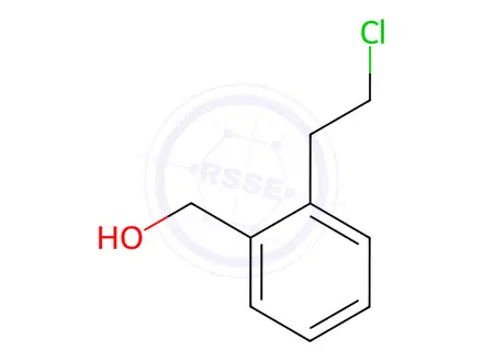 Chemical structure of (2-(2-chloroethyl)phenyl)methanol