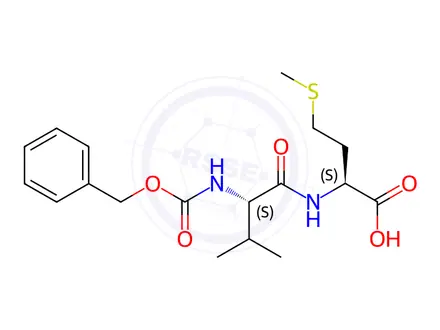 Chemical structure of Z-VAL-MET-OH