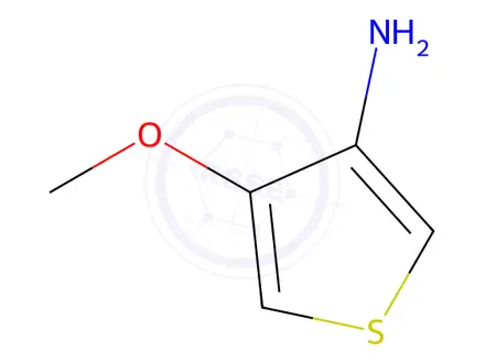 Chemical structure of 4-Methoxythiophen-3-amine