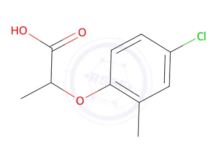 Chemical structure of Mecoprop