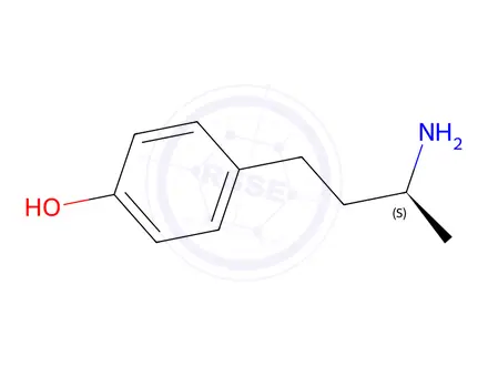 Chemical structure of (S)-4-(3-Aminobutyl)phenol