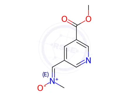 Chemical structure of Nicotinic Acid Methyl Ester 5-N-Methylnitrone