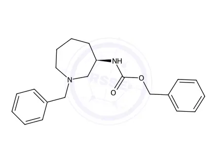 Chemical structure of Benzyl (R)-(1-benzylazepan-3-yl)carbamate