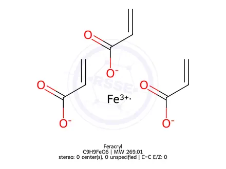 Chemical structure of Feracryl