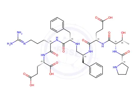 Chemical structure of H 256