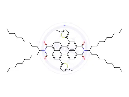 Chemical structure of PDI-2T