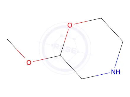 Chemical structure of 2-methoxymorpholine