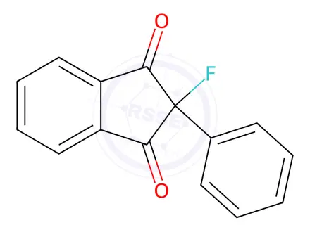 Chemical structure of Fluindione Impurity 28