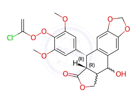 Chemical structure of Etoposide Impurity 21