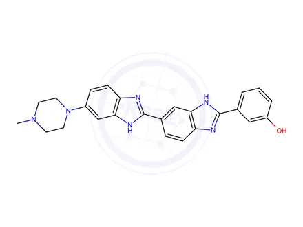Chemical structure of Meta-Hoechst