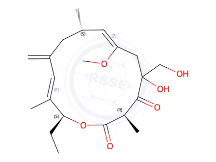 Chemical structure of Rustmicin