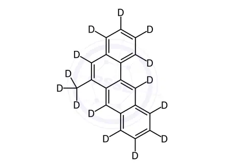 Chemical structure of 6-Methylbenz[a]anthracene-d14