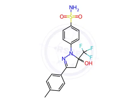 Chemical structure of Celecoxib Impurity 117