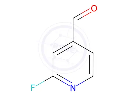 Chemical structure of 2-Fluoroisonicotinaldehyde