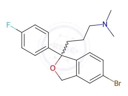 Chemical structure of Citalopram EP Impurity F
