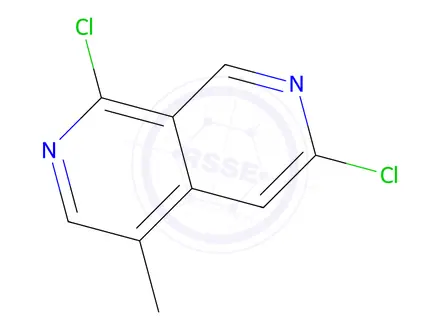Chemical structure of 1,6-Dichloro-4-methyl-2,7-naphthyridine