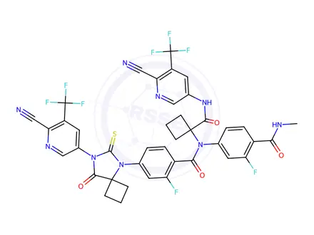 Chemical structure of Apalutamide Impurity 5