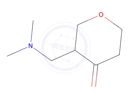 Chemical structure of 3-((Dimethylamino)methyl)dihydro-2H-pyran-4(3H)-one