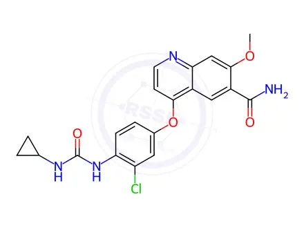 Chemical structure of Lenvatinib