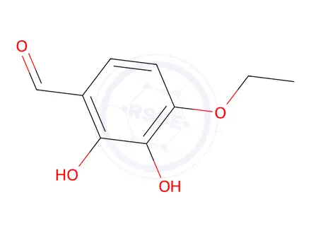 Chemical structure of 4-Ethoxy-2,3-dihydroxybenzaldehyde