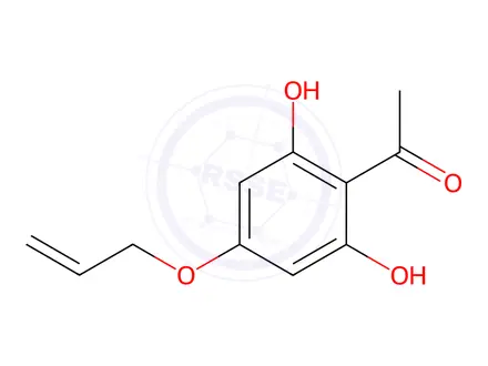 Chemical structure of 1-[4-(ALLYLOXY)-2,6-DIHYDROXYPHENYL]ETHAN-1-ONE